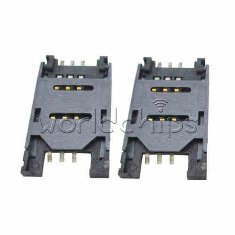 10Pcs Clamshell SIM Card Socket For SIM900 GSM /GPRS Wireless Module Arduino