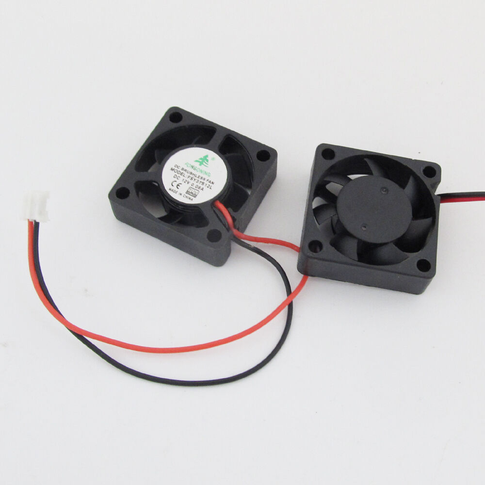 3pcs new Brushless DC Cooling Fan 5 Blade 12V 3010 30mmx30mmx10mm 2pin connector