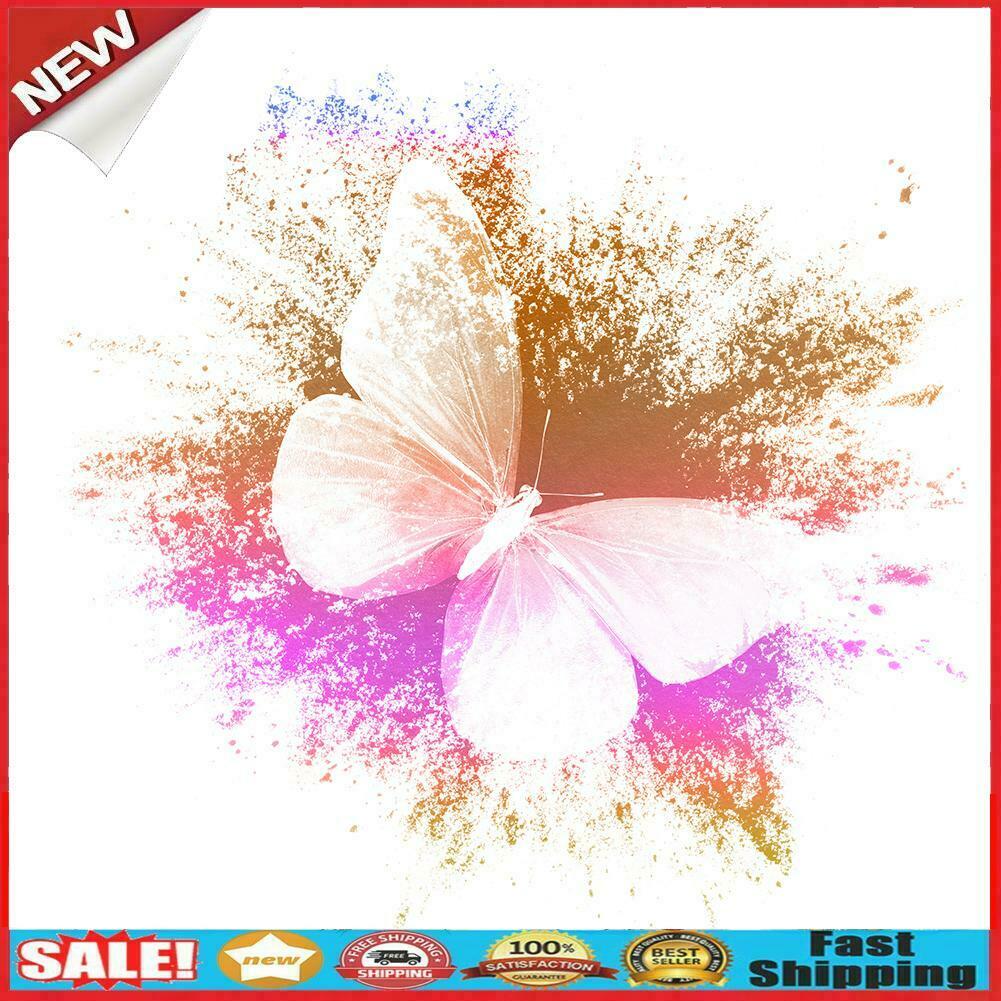 Butterfly 5D DIY Full Round Drill Diamond Painting Mosaic Animal Decor Kits  @
