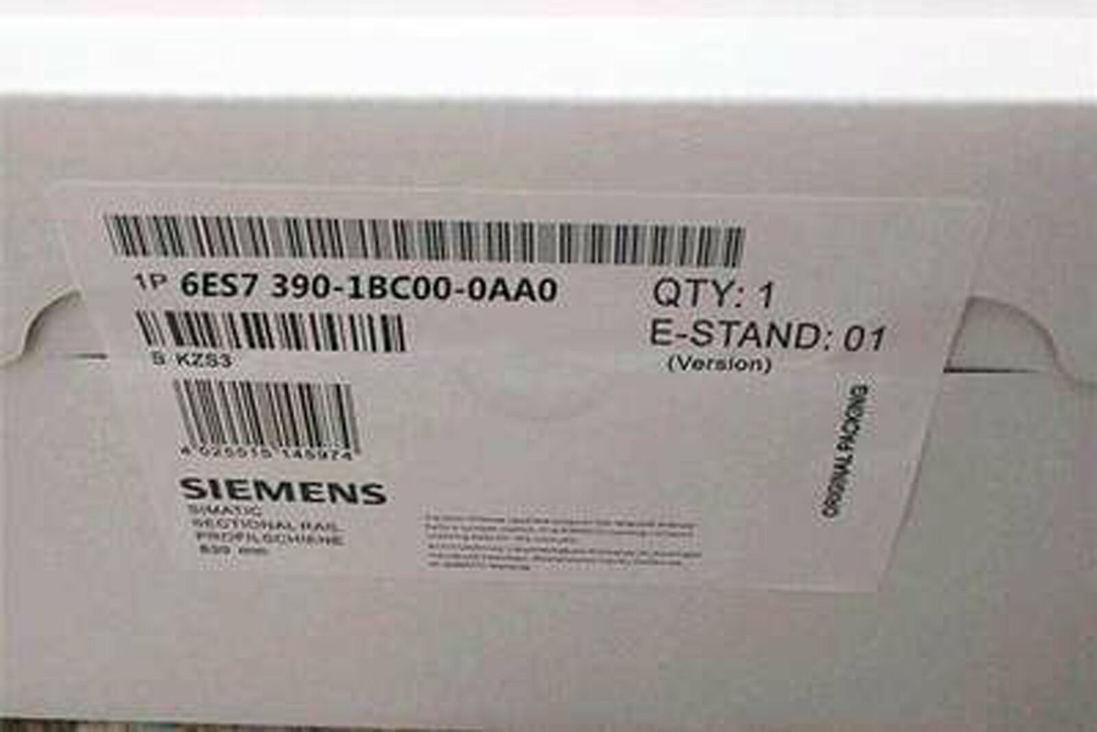 1PC New In Box Siemens 6ES7390-1BC00-0AA0 6ES7 390-1BC00-0AA0