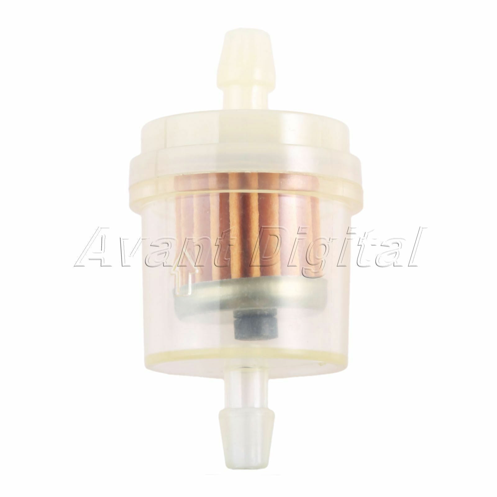 Motorcycle Plastic Gasoline Filter Clear 1/4 inch 6mm hose line gas fuel filters