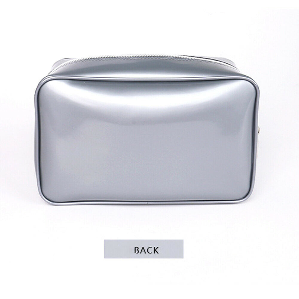 2PC Transparent Travel Cosmetic Bag Make Up Pouch Airline Kits Bag for Women&Men