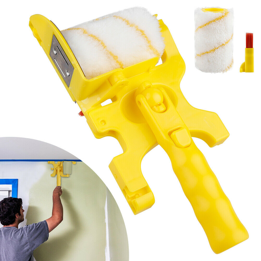 Paint Edger Roller Runner Pro Handle Brush for Home Room Wall Ceilings Too Hot