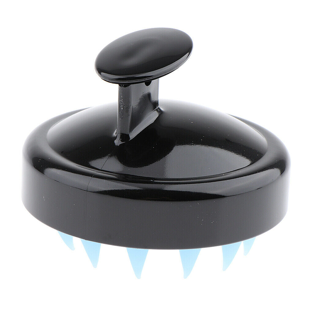 3Pcs Soft Silicone Shampoo Brush Scalp Head Massage Hair Cleaning Brush