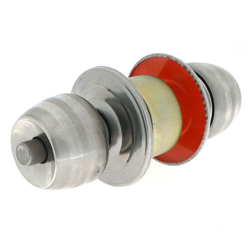 Stainless Steel Round Door Knobs Handle Internal Door Lock with Key for BathBDA