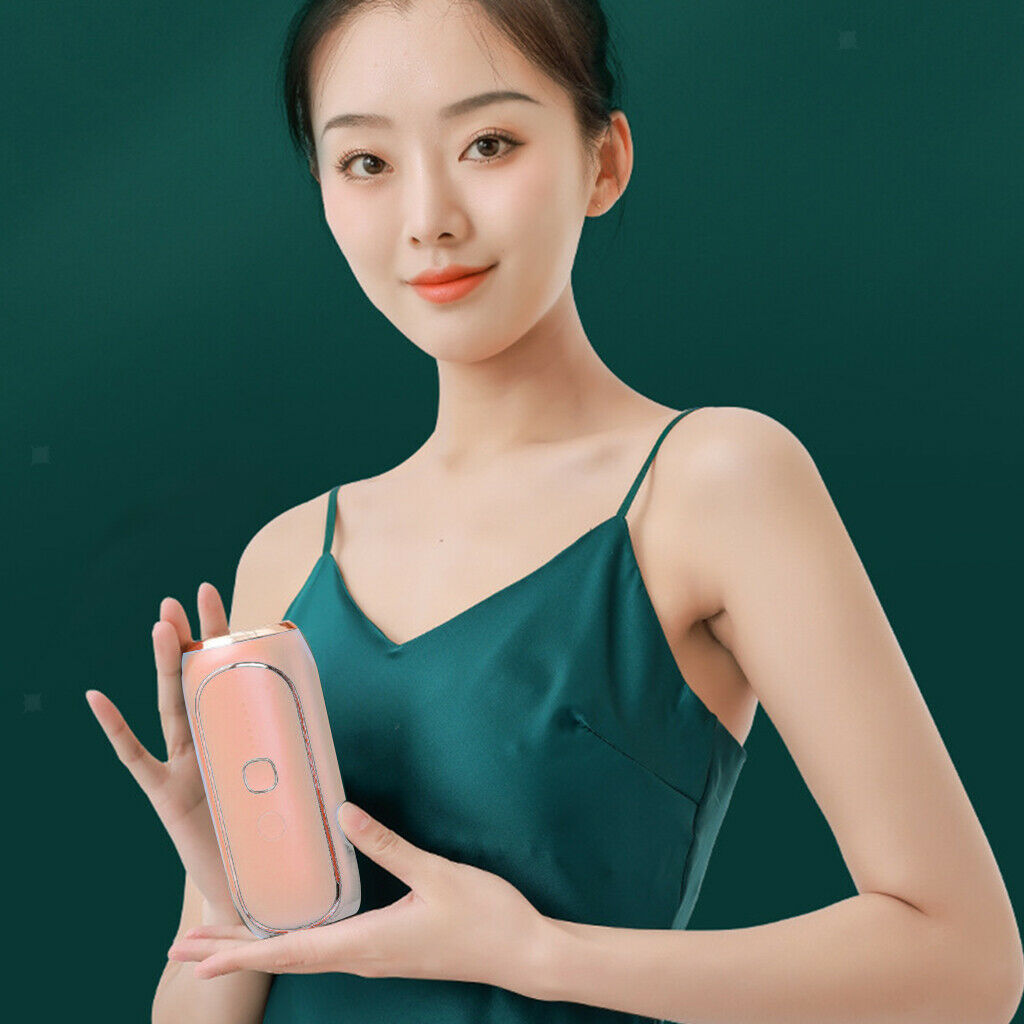Painless Hair Removal Device Cold Compress for Whole Body US Pink