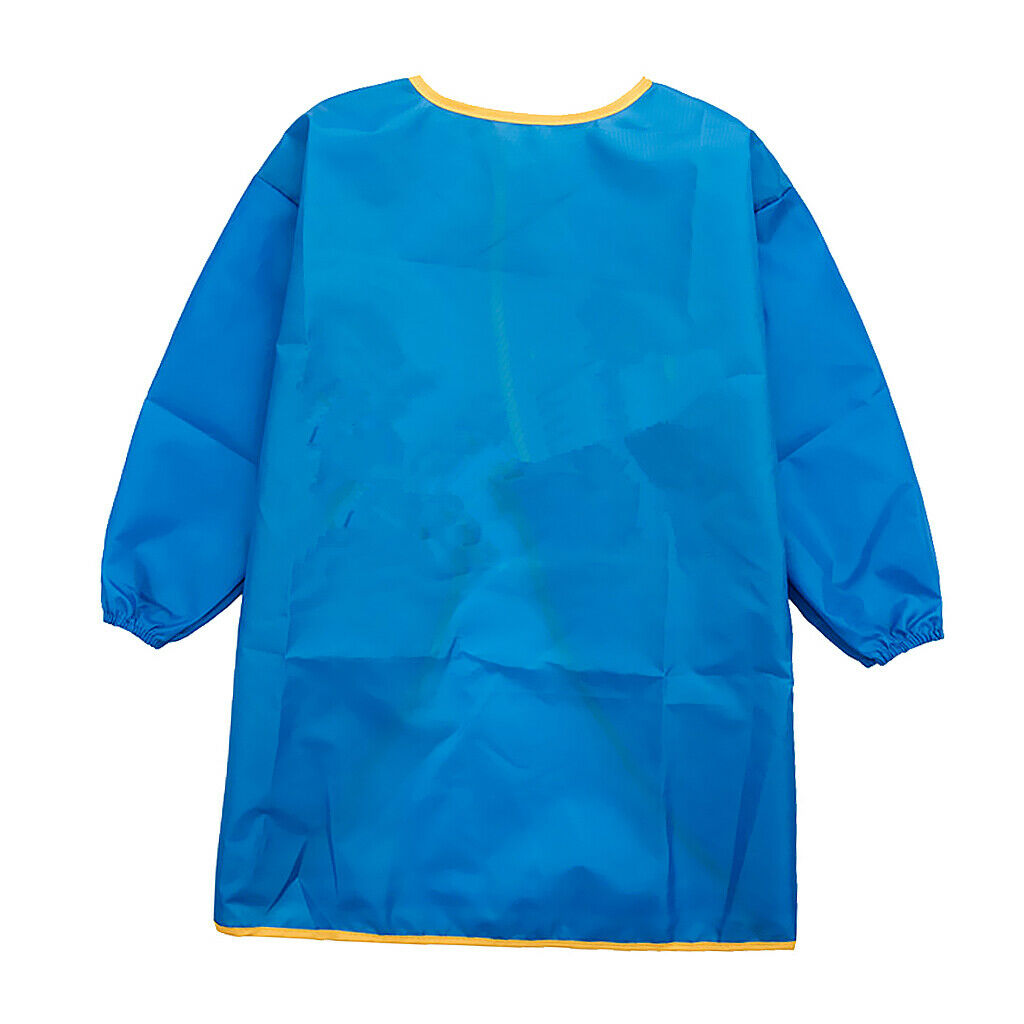 5pcs Kids Waterproof Apron Long-sleeve Smock Painting Art Toddler for 130-150cm
