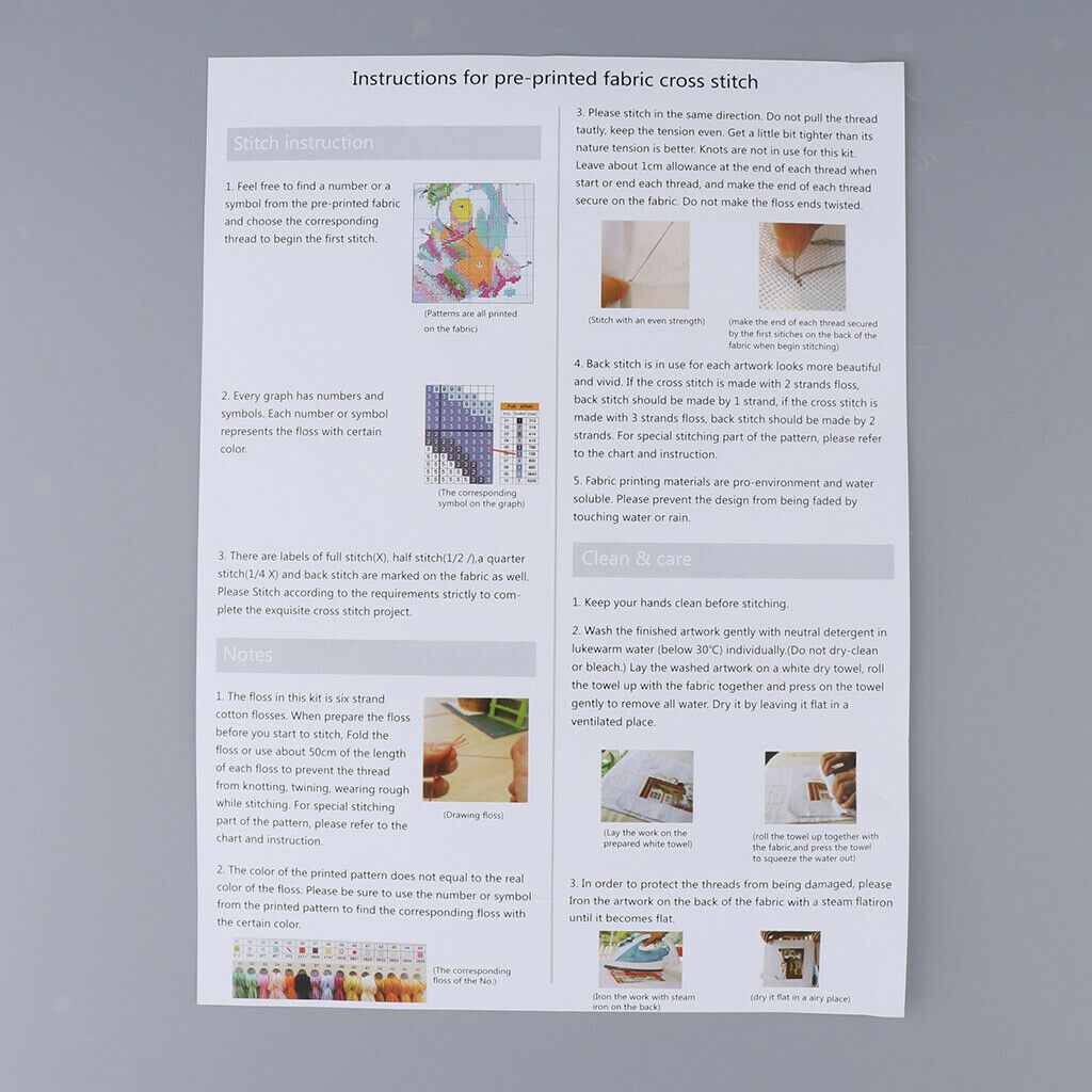 Cross Stitch Kit, Cross Stitch Embroidery Kit Set DIY Needlework, Married