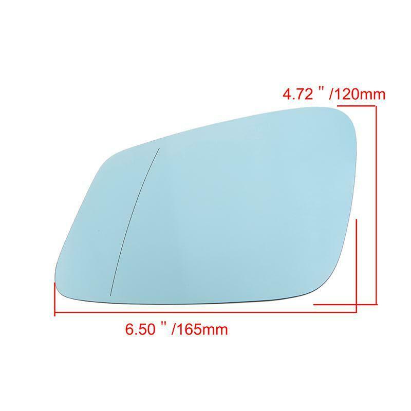 Left Side Door Wing Mirror Glass Heated For BMW 5 6 7 Series 528i 535 740i 750Li