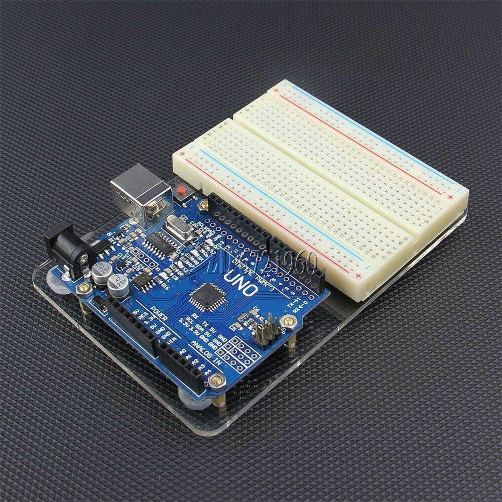For Arduino UNO Universal Experimental Platform Transparent Clear Acrylic Board