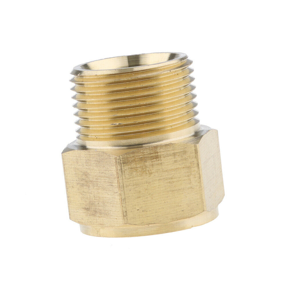 Pressure Washer Jet Wash 1/4 Female To 3/8 Male Brass Coupling