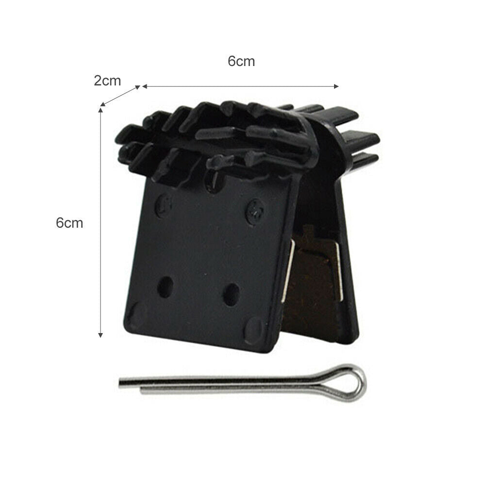 1 Pair MTB Bike Cooling Fins Heat Radiation Brake Pad for M9000 M9020 M987 @