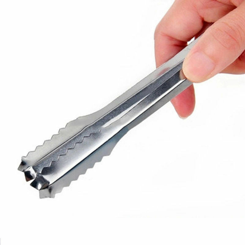 Ice Tongs Food Cake Bread Sweet Wedding Bar Catering Kitchen Clip Clamp f.l8