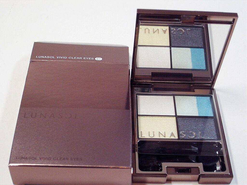 Kanebo Lunasol Vivid Clear Eyes #01 Blue Green