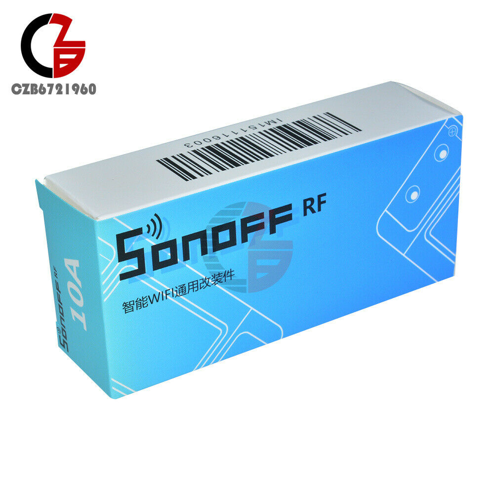433MHz Sonoff RF Remote Control WiFi Smart Switch Wireless Module IOT Smart Home