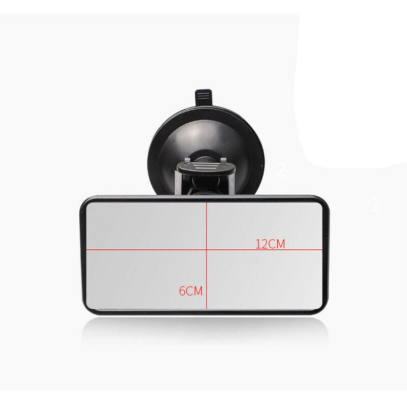 360-Degree Rotating Car SUV Rear View Mirror Suction-Cup Baby Observation Mirror