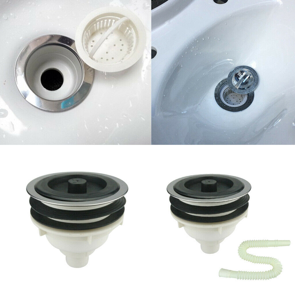 Deep Waste Basket Sieve Sink Lavatory Bowl Wash Shampoo Salon No Hose