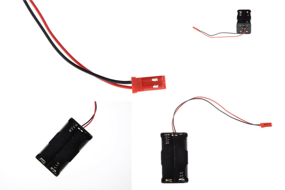 Receiver Battery Pack Case Box 4 x AA  Connector Battery Insert RC Mode.l8