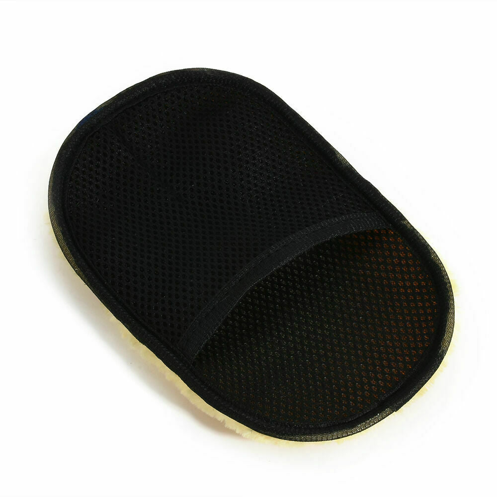 Wonderful Super Soft Lambswool Car Wash Mitt Deep Pile Cleaning Glove Wash Tool
