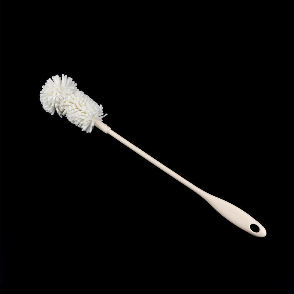 Long handle Sponge Wash Cup Brush Baby Milk Bottle Brush Glass Cup Cleane.l8