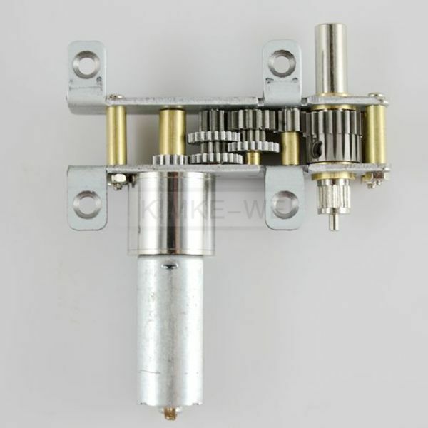12V DC 60RPM Torque Gear Box Electric Motor For ROBOT