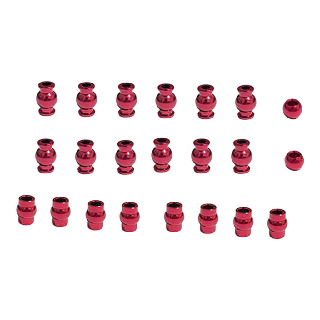 22pcs Aluminum Alloy RC Ball Head for Arrma Typhon 3S BLX 1/10 Truck Parts
