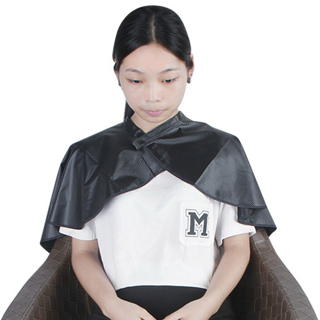 Waterproof Cutting Cape Baking Oil Hairdressing Collar For Salon And Home