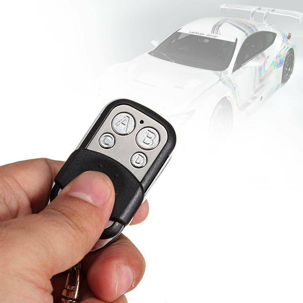 433.92MHZ Rolling Code Universal 4-Button Gate Garage Door Opener Remote Control