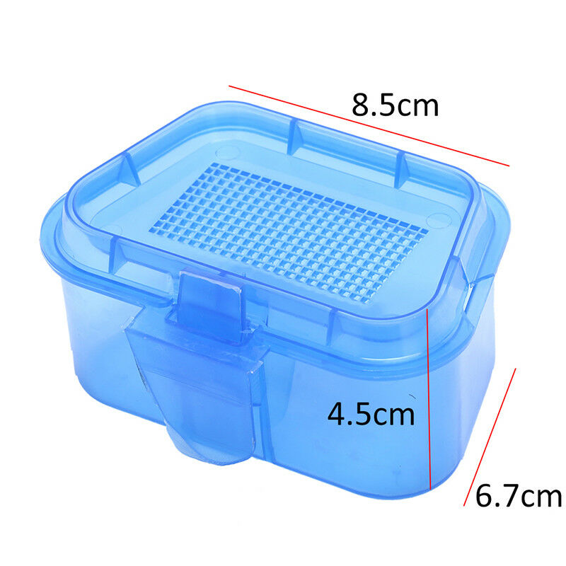 1X breathable plastic fishing bait storage accessories container color ra.l8
