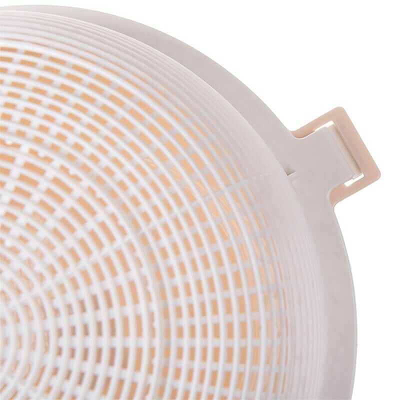 Plastic Handles Rice Wash Basket Double-Layer Drain Basket Kitchen Fruit VegS8Q3