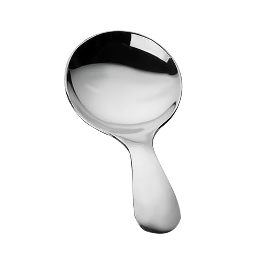 Creative Stainless Steel Spoon for Coffee Tea Sugar Sundae Kids Gift 3.5"