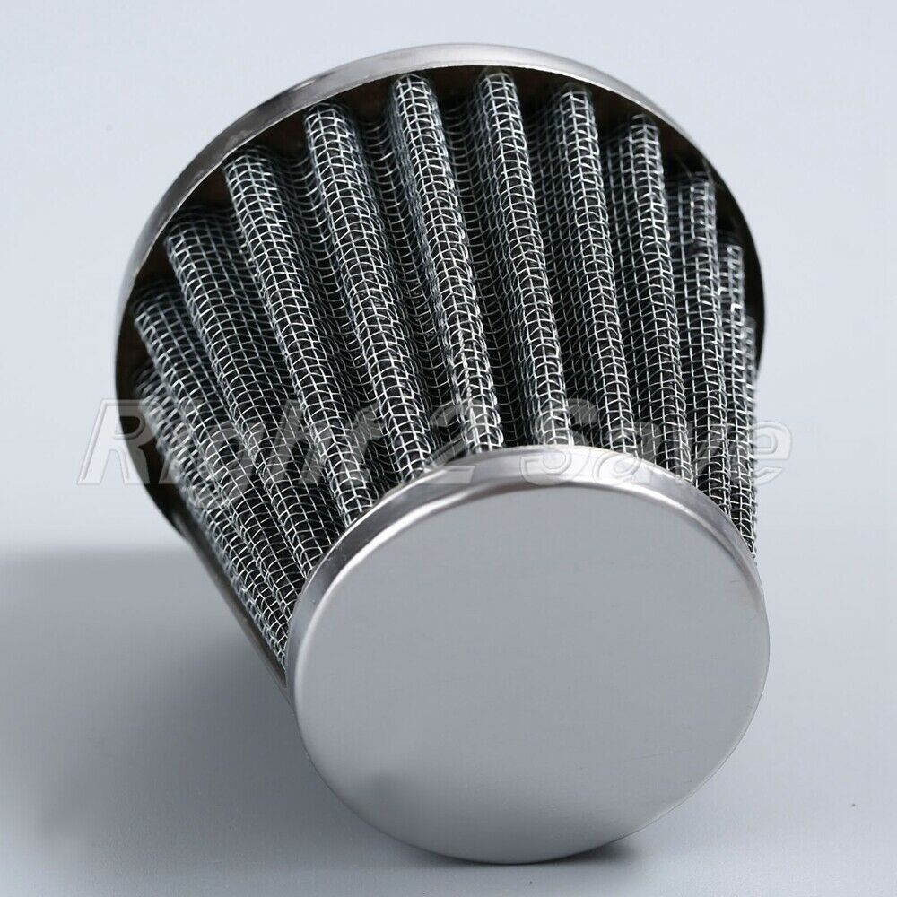 Motor Conical Dual Layer Metal Air Intake Filter Cleaner 39mm for ATV Scooter