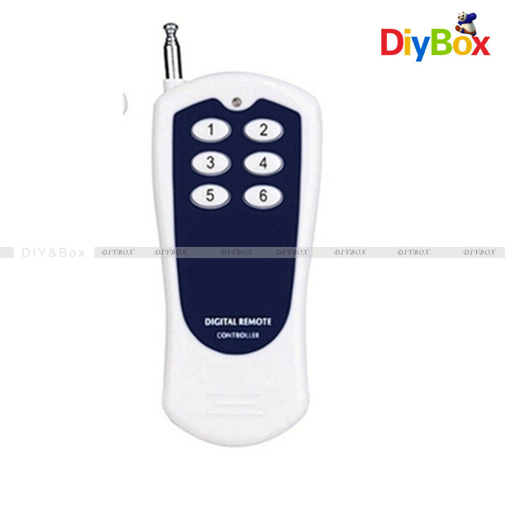 DC 12V 315MHz 6CH Channel RF Wireless Remote Control Switch Transmitter Module
