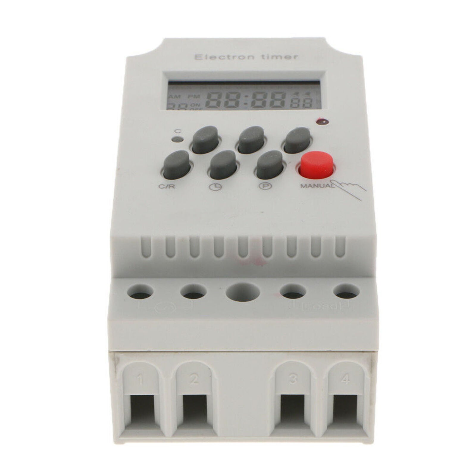 12V DC AC Digital Weekly Programmable Power Timer Time Relay Switch