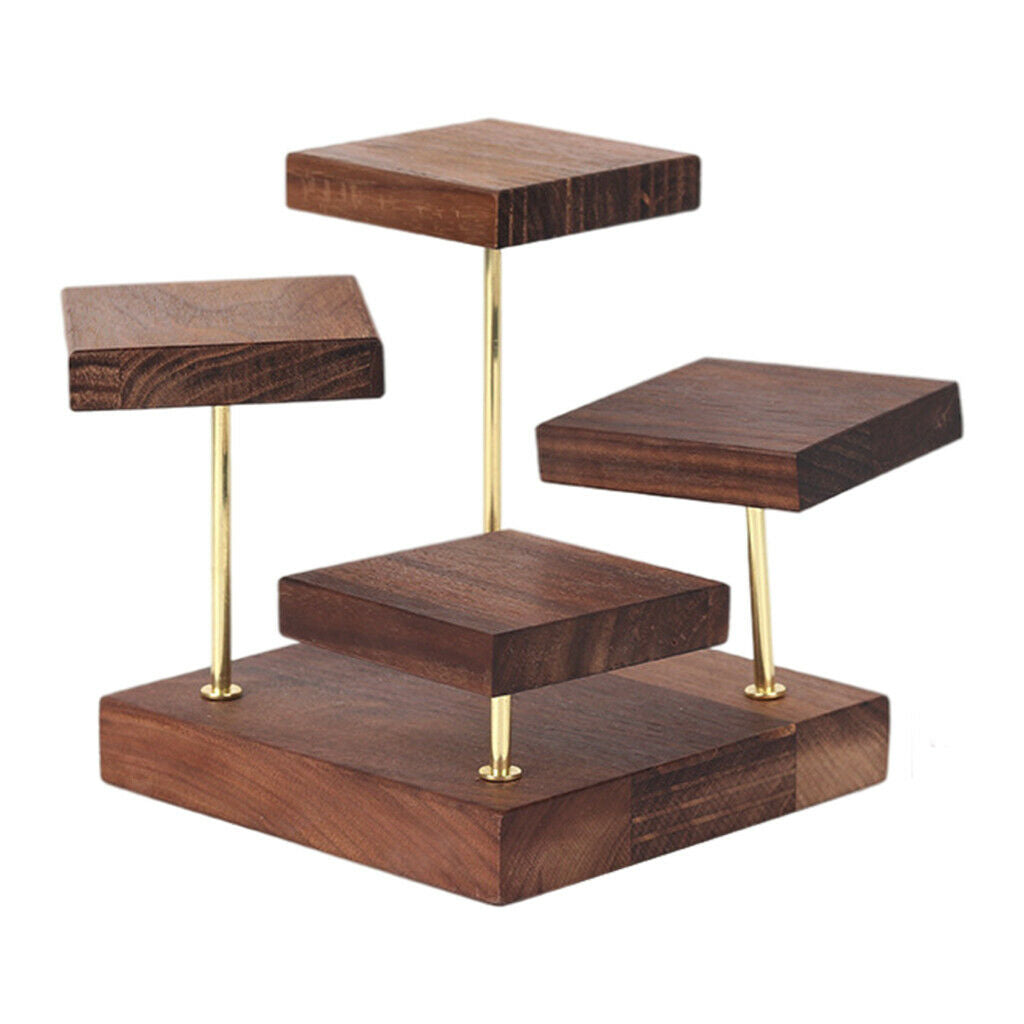 Jewelry Display Stand Tray Four-Layer for Rings Bracelets Pendant Girls