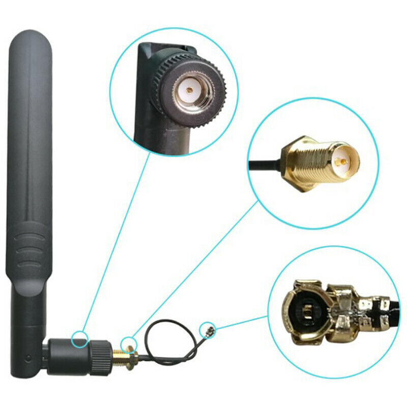 2.4GHz 5GHz 5.8Ghz Antenna 8dBi RP-SMA Connector Dual Band wifi Antena aerial&DD