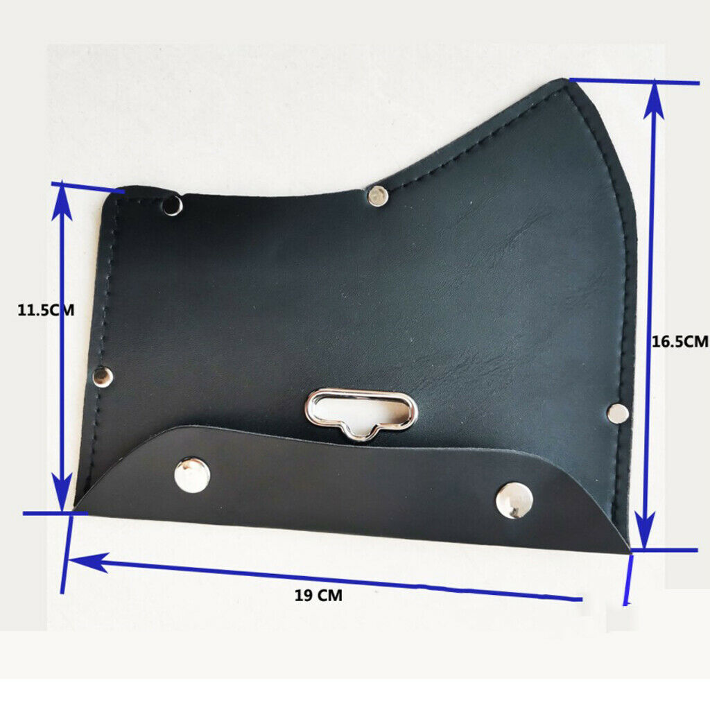 Oxford Cloth Axe Blade Hunting Cover Black for Ax Camping Outdoor 16.5x11cm