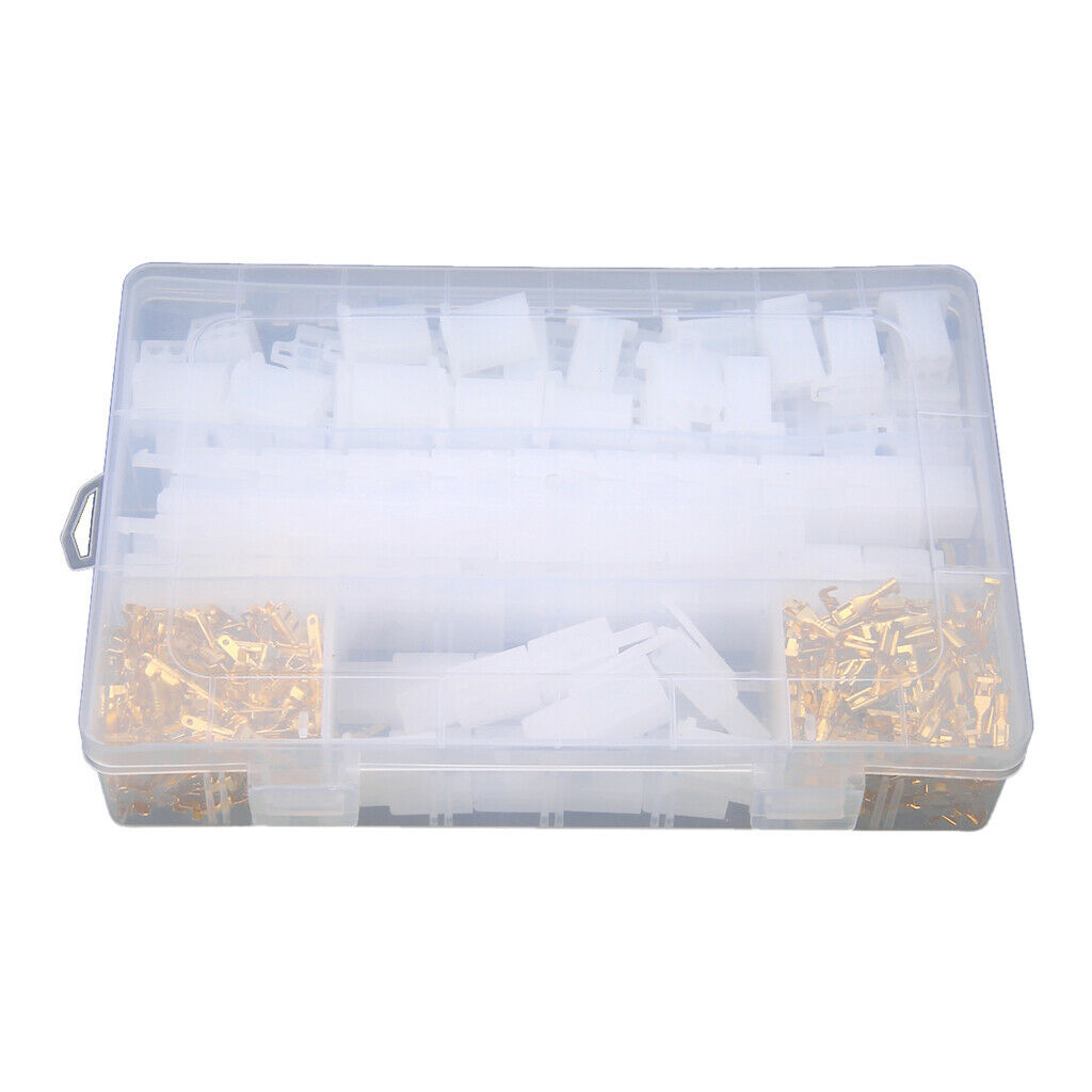 580pcs Cable Wire Connector 2 3 4 6 9Pin Cable Terminals Kits for Car ATVs
