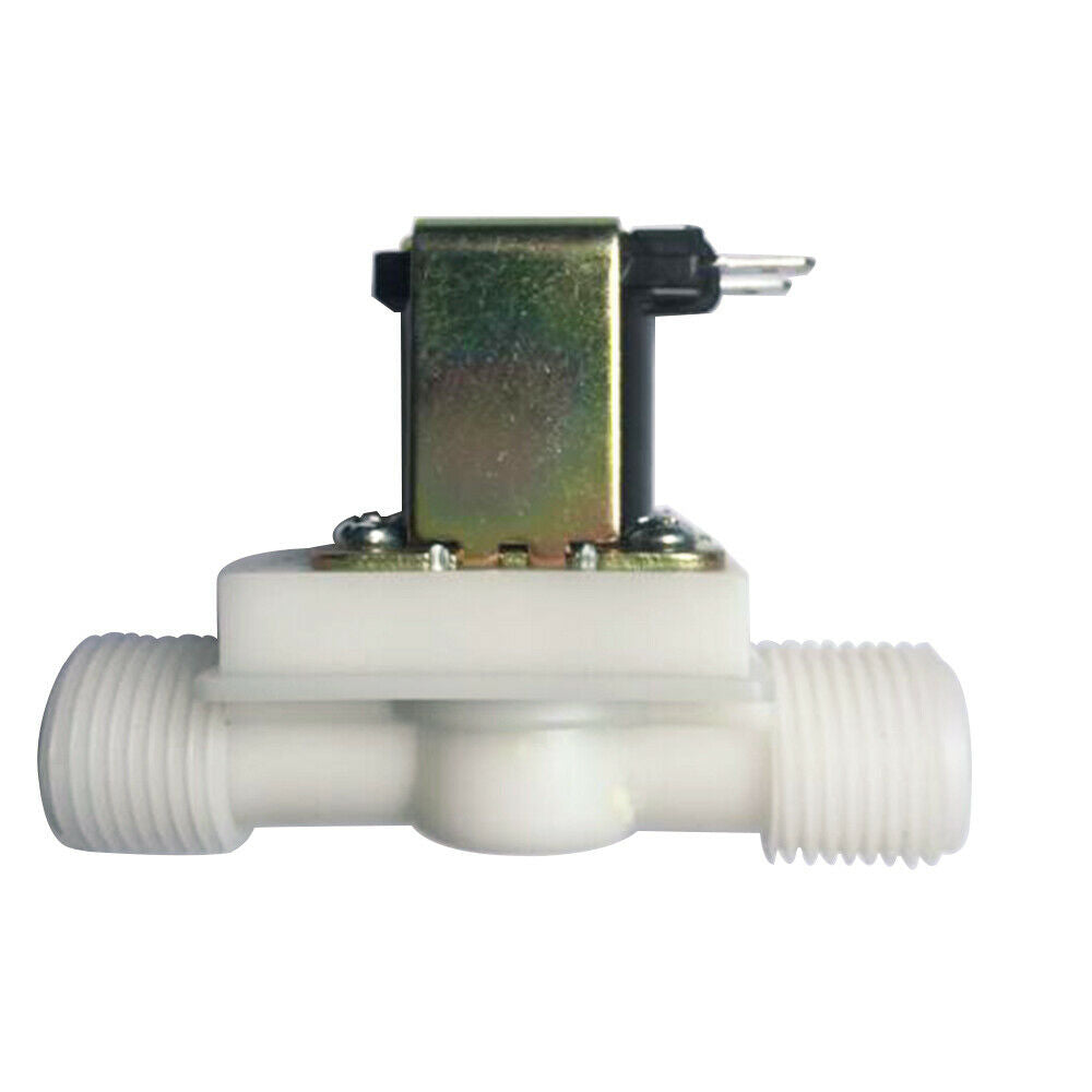 Water Solenoid Valve Electric Magnetic 12V N/C Air Inlet Flow Switch 1/2In NICE