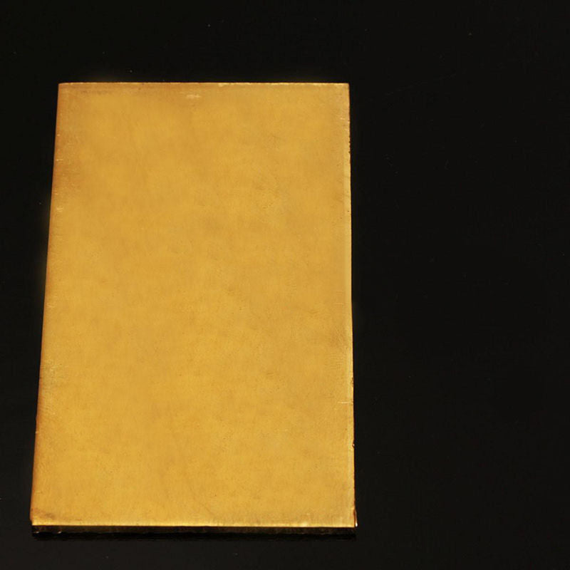 Brass Metal Thin Sheet Plate Welding 60x100x3mm Metalworking Craft DIY