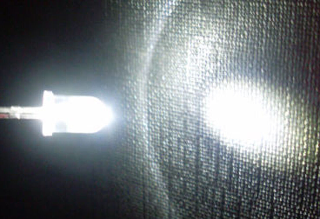 10Pcs LED 5mm White 11000-13000mcd White led lamps