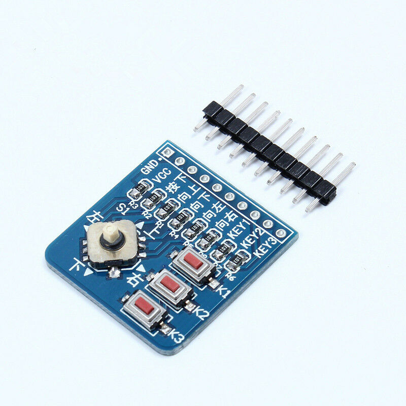 Navigation Button Module 5 Direction Key Keyboard Module Microcontroller Module