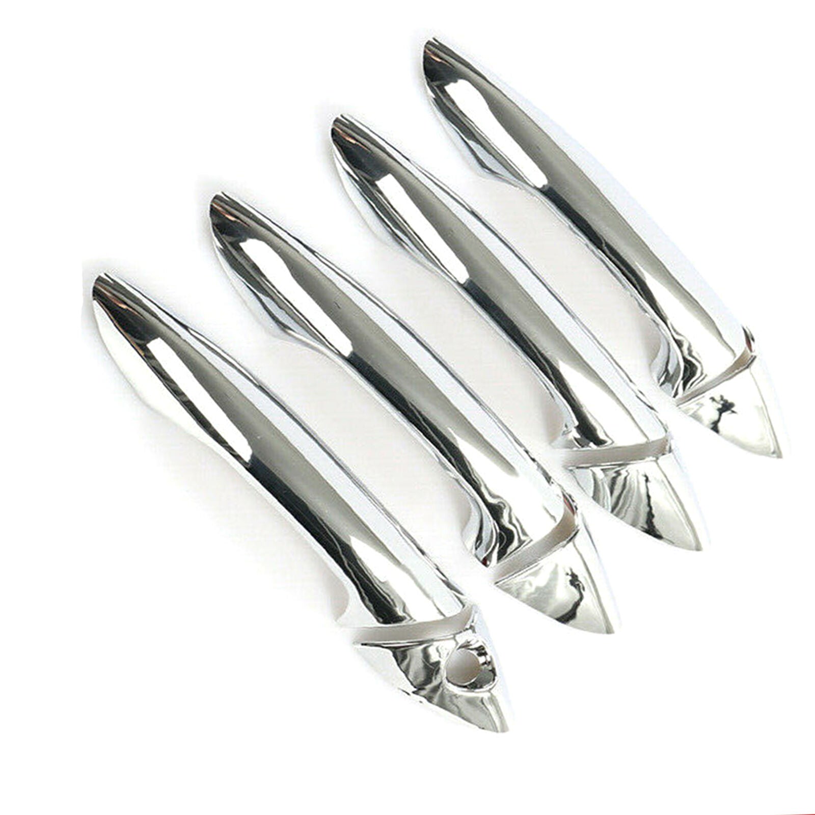 For Hyundai Elantra 2011-2016 Chrome Door Handle Covers Trim W/O Smart Keyholes