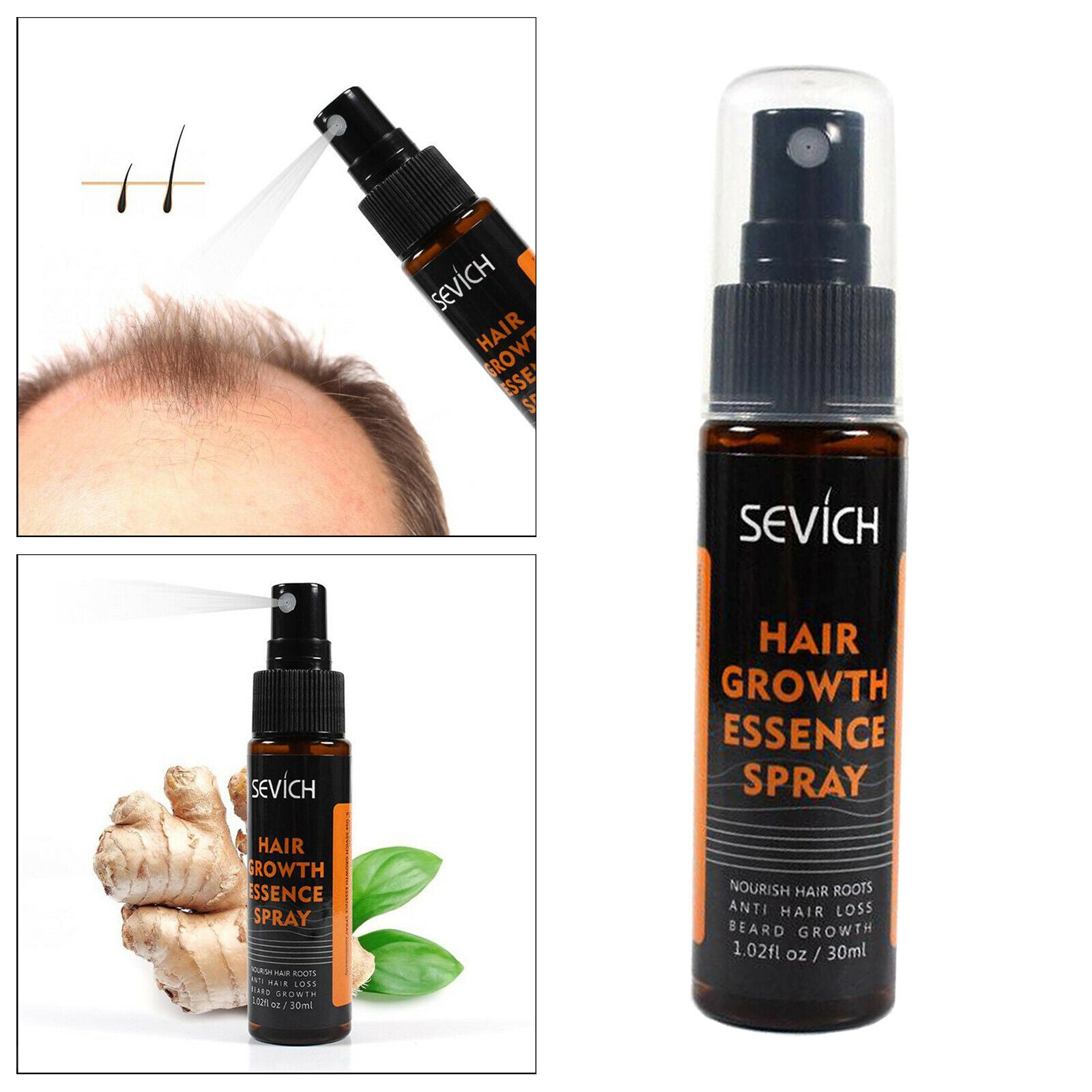 Hair Growth Spray to Help Grow Healthy, Strong Hair Suitable for Men and Women
