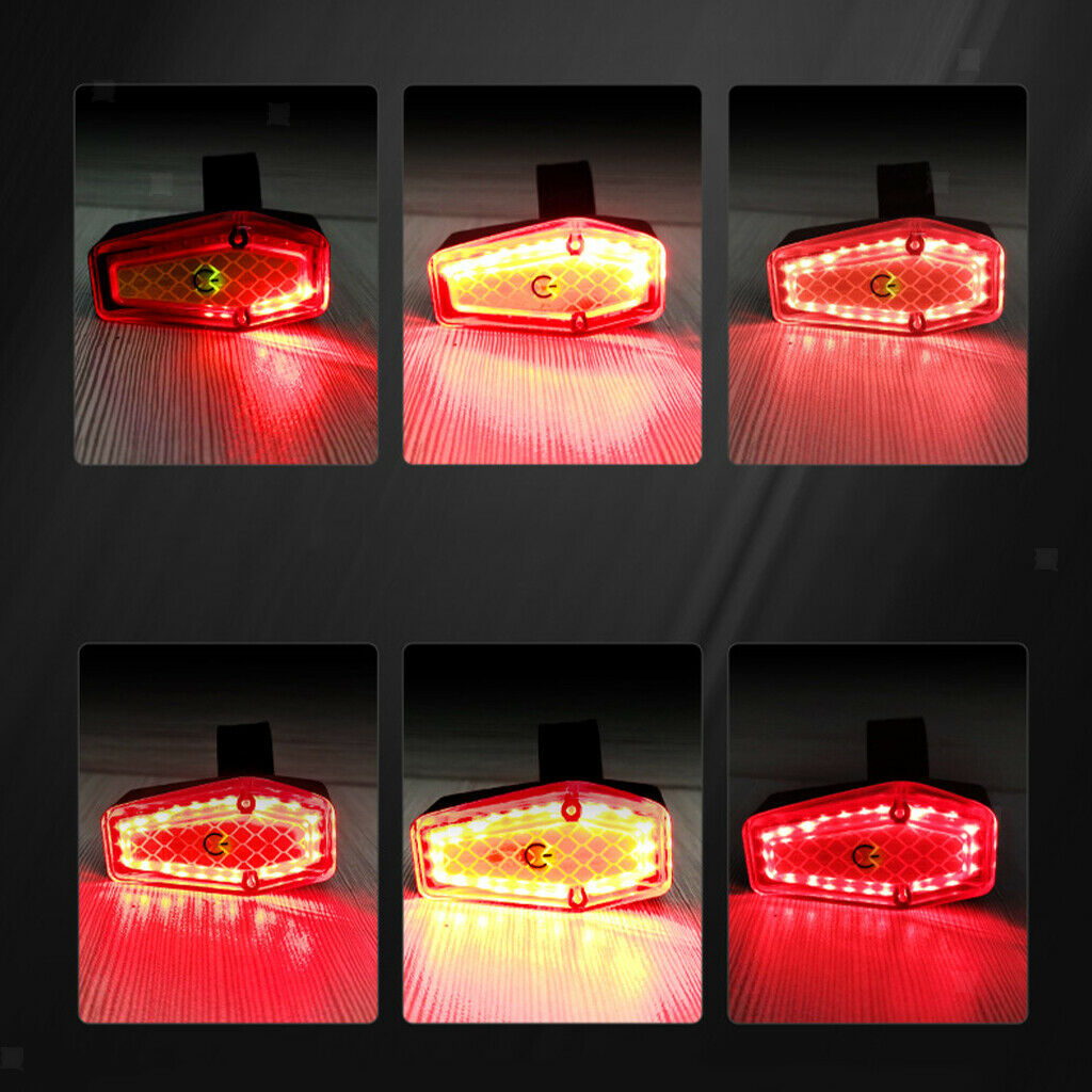 Bike Tail Light Led Taillight Waterproof Road Bicycle Lights Rear Light