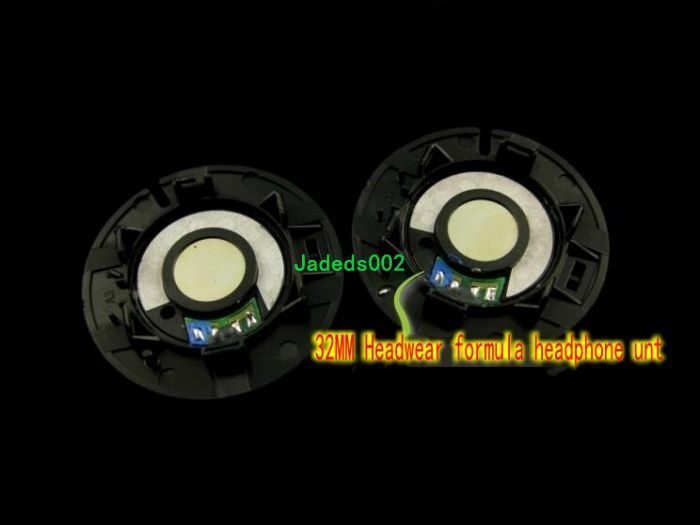 1pcs 32mm 32ohms Headphone speaker Subwoofer headset earphones repair DIY