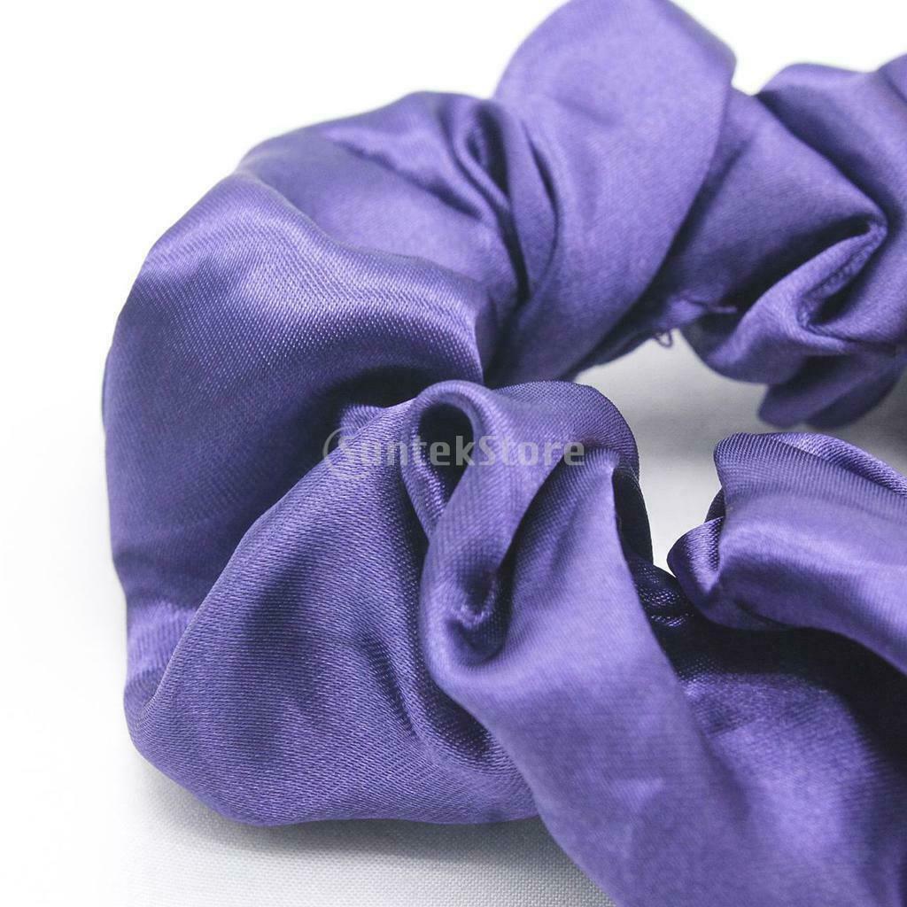30 Piece Elastic Hair Ties Silk  , Ladies Girls Colorful Hair Elastics Hair