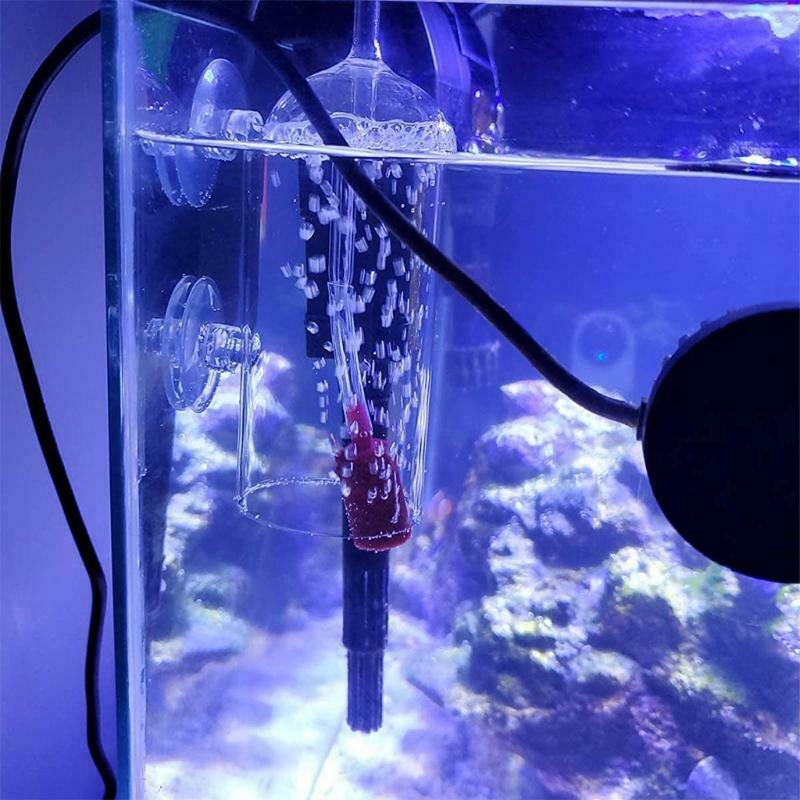 Aquarium Air Oxygen Bubbler Glass Cup Set Prevent Bubble from Sputtering