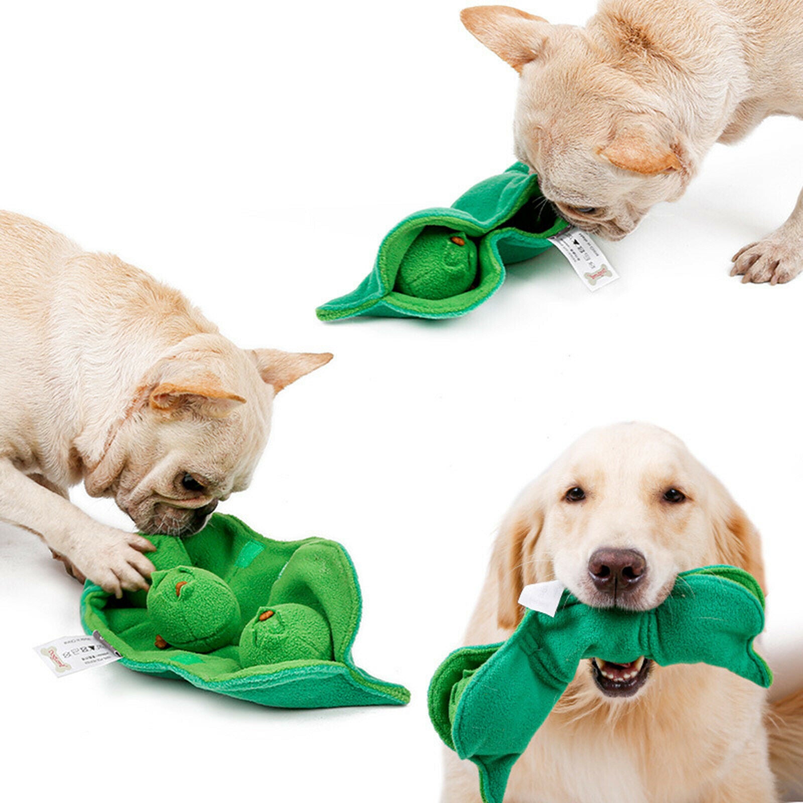 Safe Dog Chew Toys Tough Squeaky Balls Interactive Dog Toys for Puppy Puppy