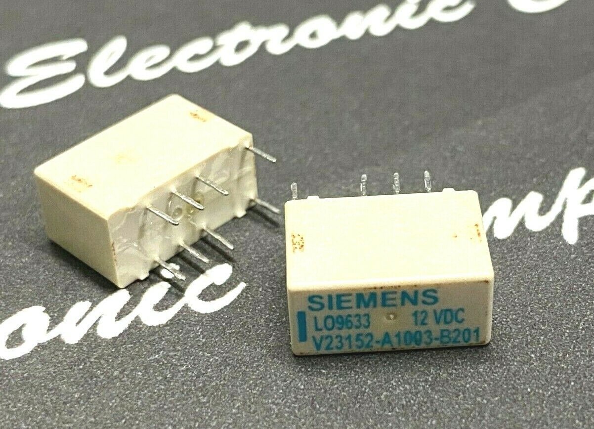 2pcs -  SIEMENS DC 12V V23152-A1003-B201 LO9633 Relay